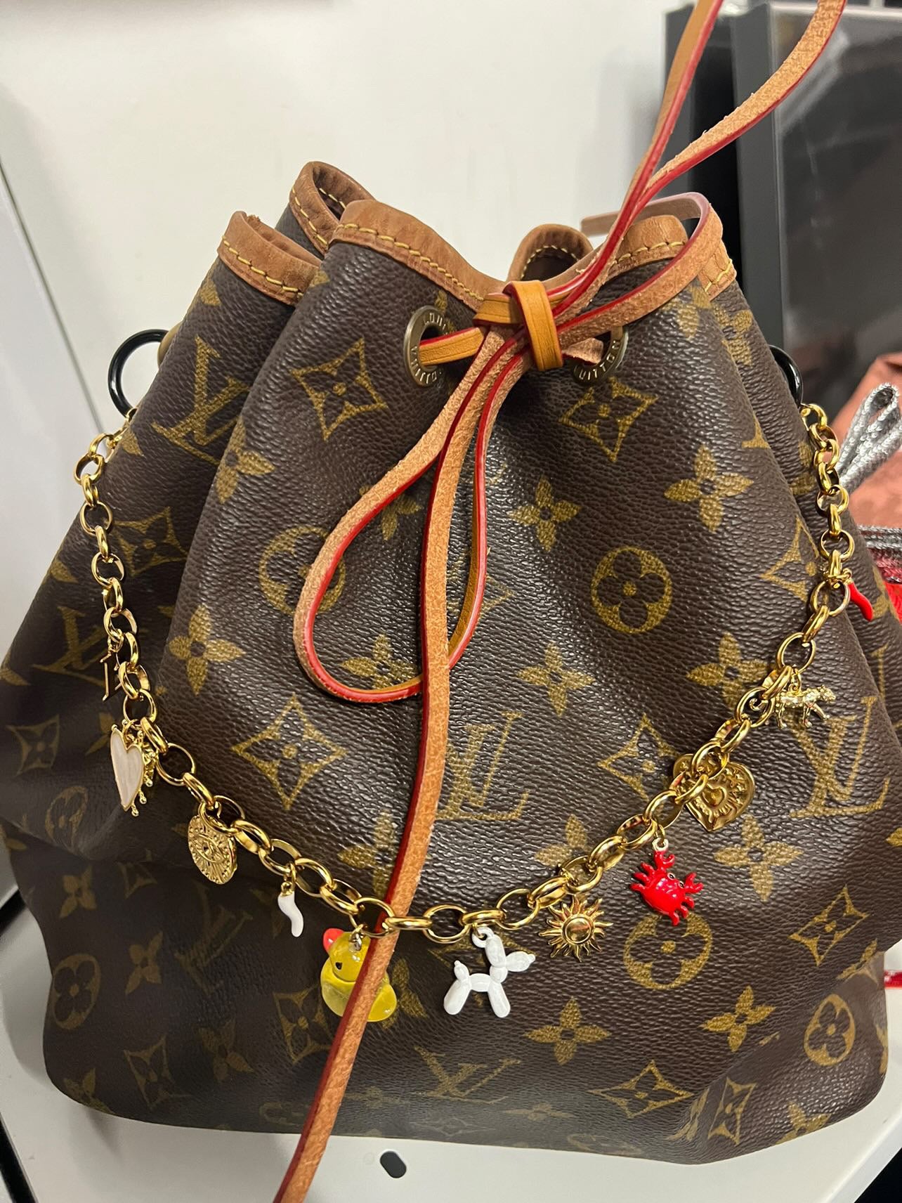 Chaîne de sac à charms personnalisée - Accessoire unique pour ton sac