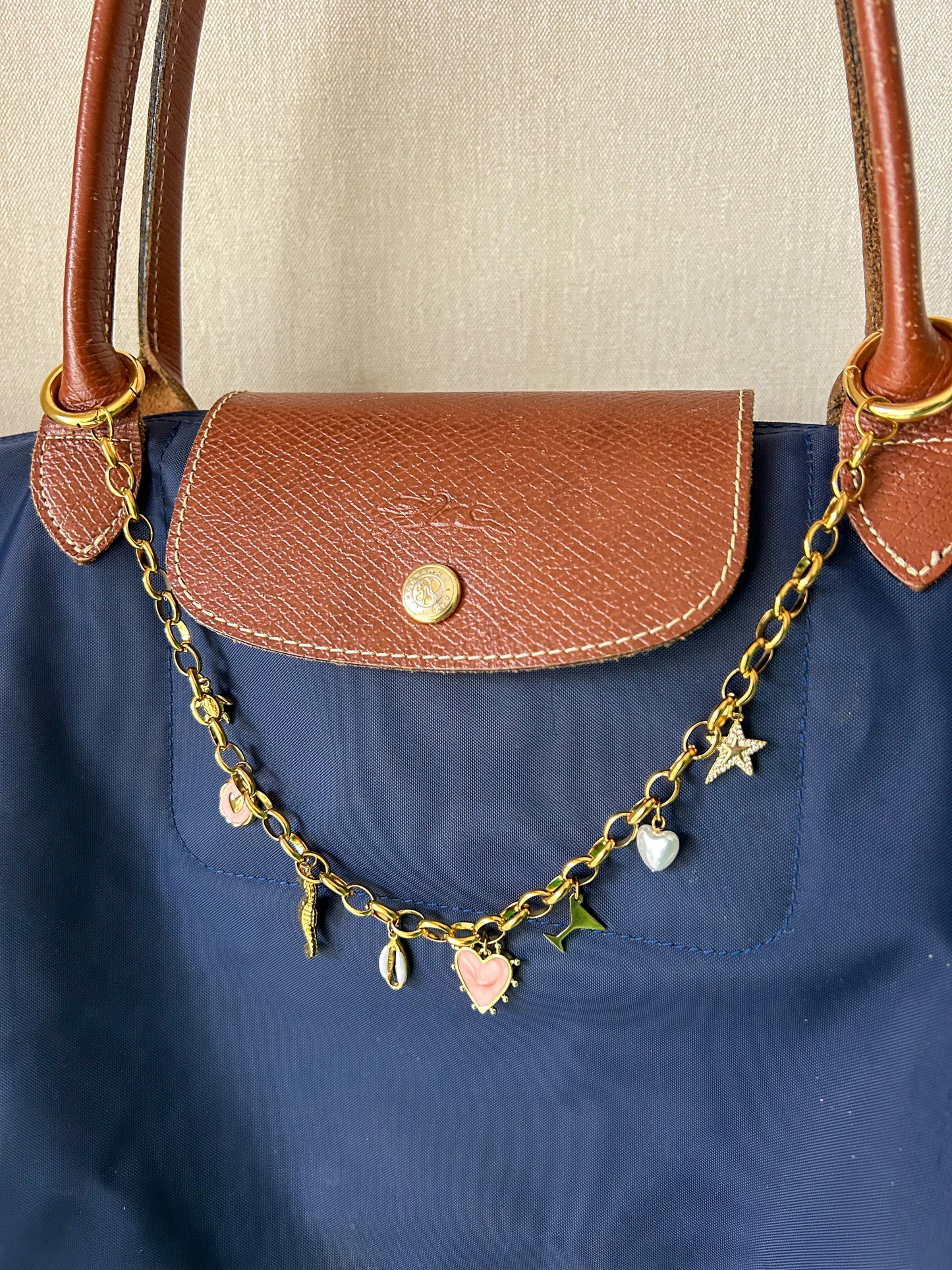 Chaîne de sac à charms personnalisée - Accessoire unique pour ton sac