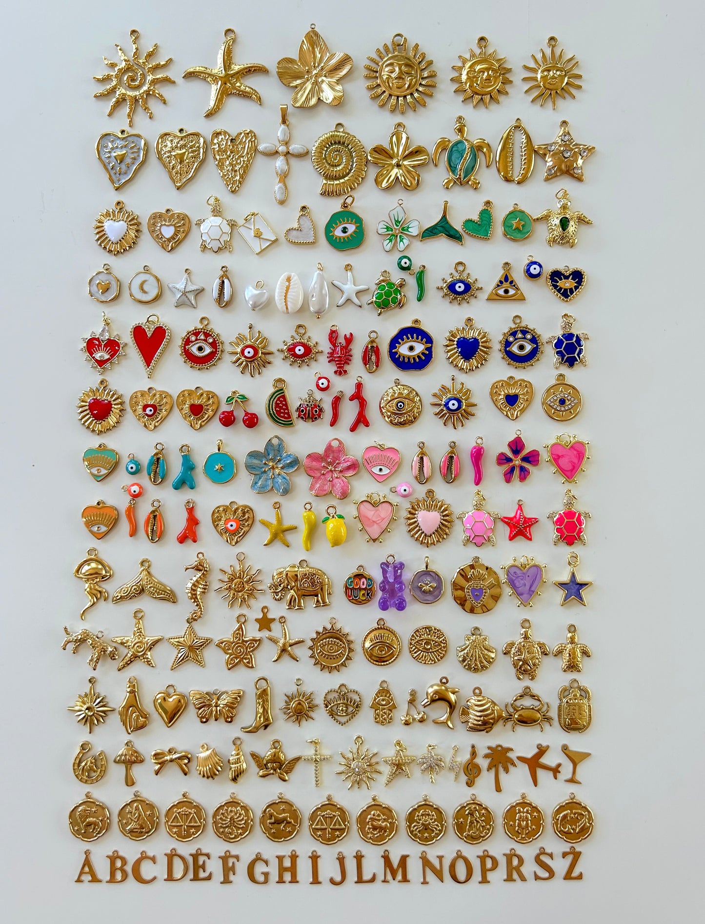 Collier charms sur chaîne à personnaliser