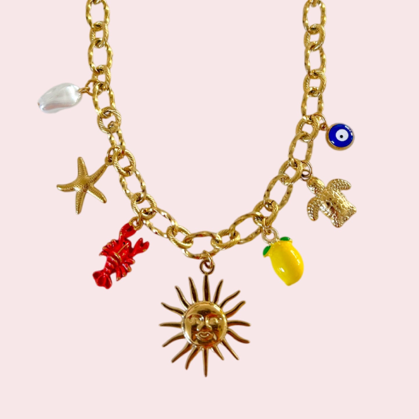 Collier charms Tropical Kiss
