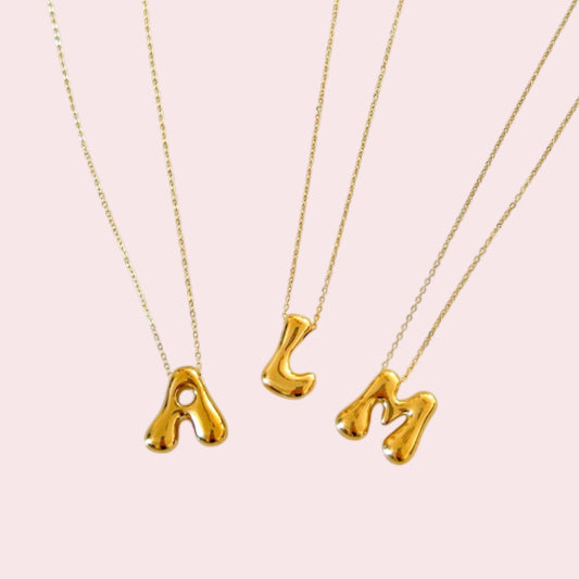 Collier initiale personnalisé