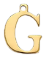 Charm Lettre G