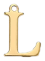 Charm Lettre L
