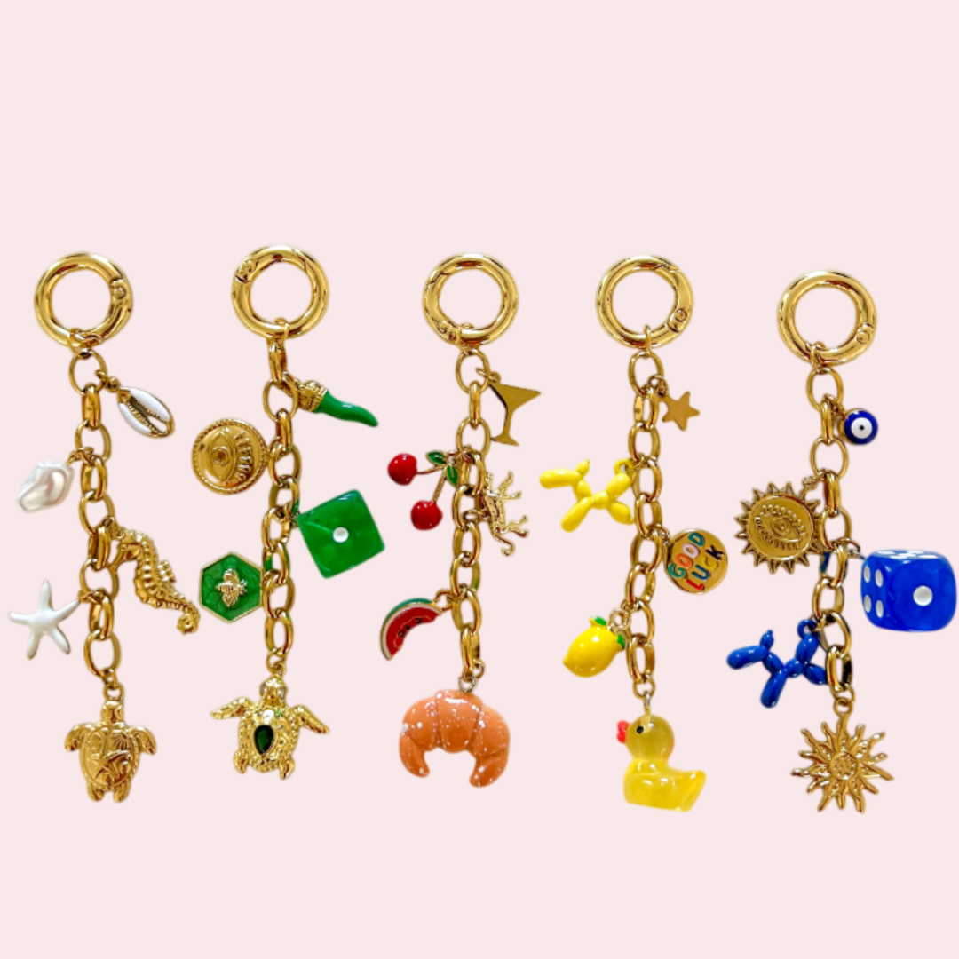Grigri de sac et porte-clés à personnaliser