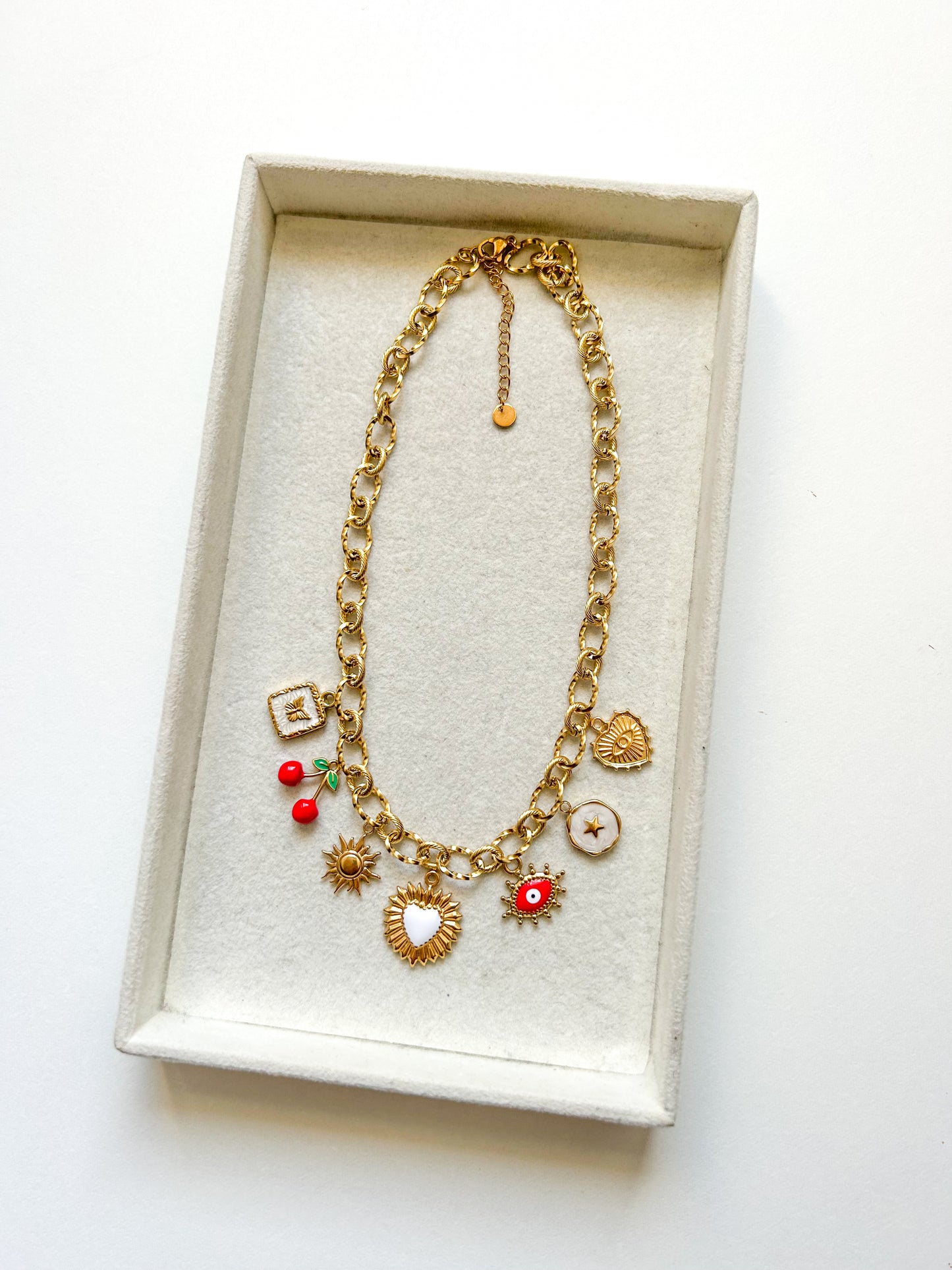 Collier chaîne dorée à personnaliser / commande garantie pour Noël