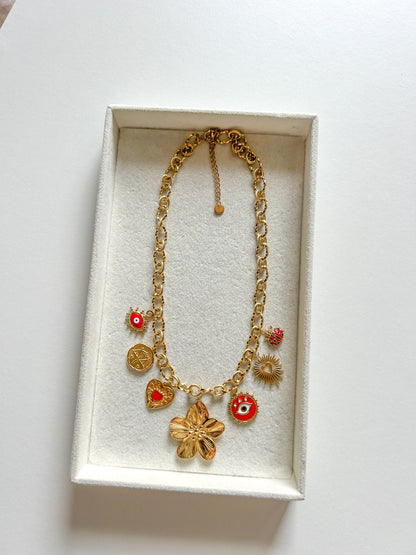 Collier chaîne dorée à personnaliser / commande garantie pour Noël