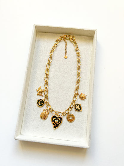 Collier chaîne dorée à personnaliser / commande garantie pour Noël