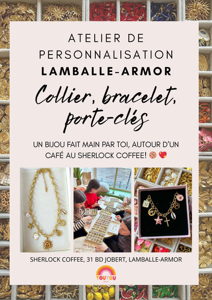 Bon cadeau pour un atelier créatif