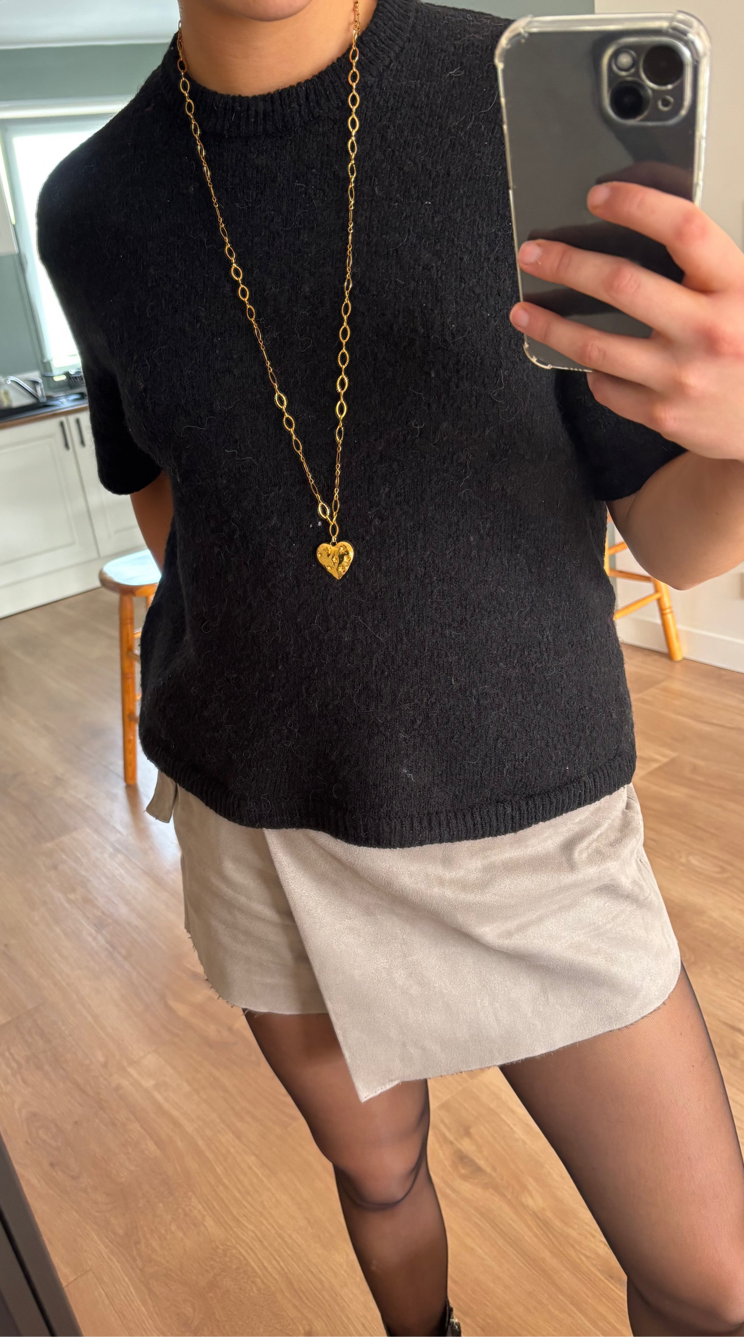 Collier sautoir chaîne ronde à personnaliser