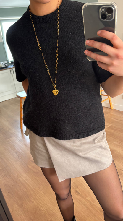 Collier sautoir chaîne ronde à personnaliser
