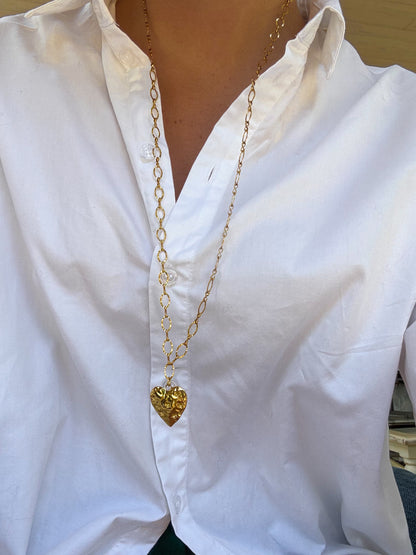 Collier sautoir chaîne ronde à personnaliser