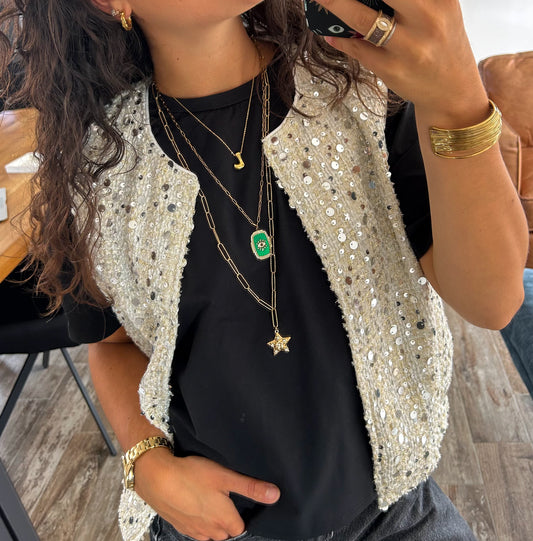 Collier initiale personnalisé