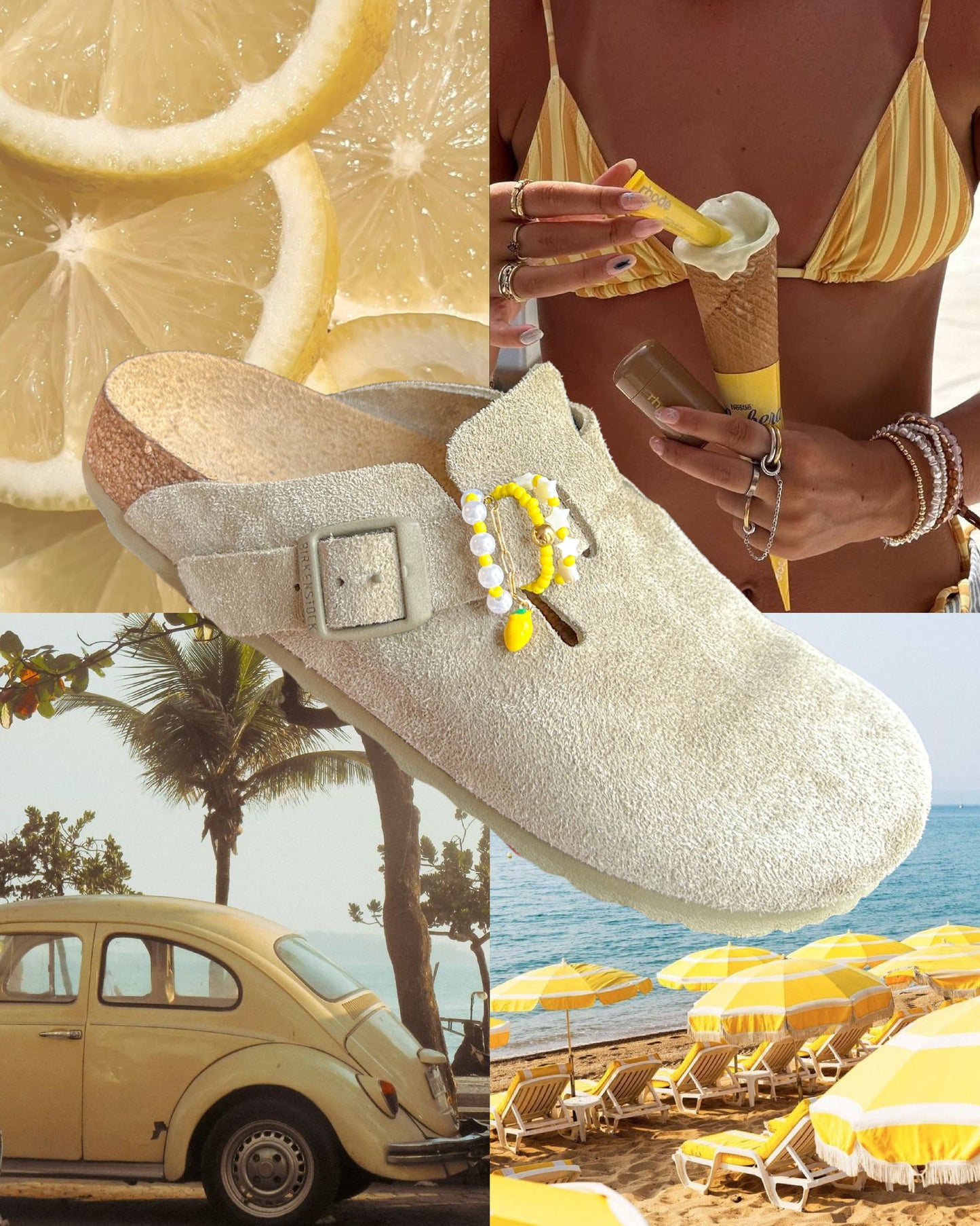 Charms pour Birkenstock – Bijoux décoratifs à glisser sur lanières de sandales