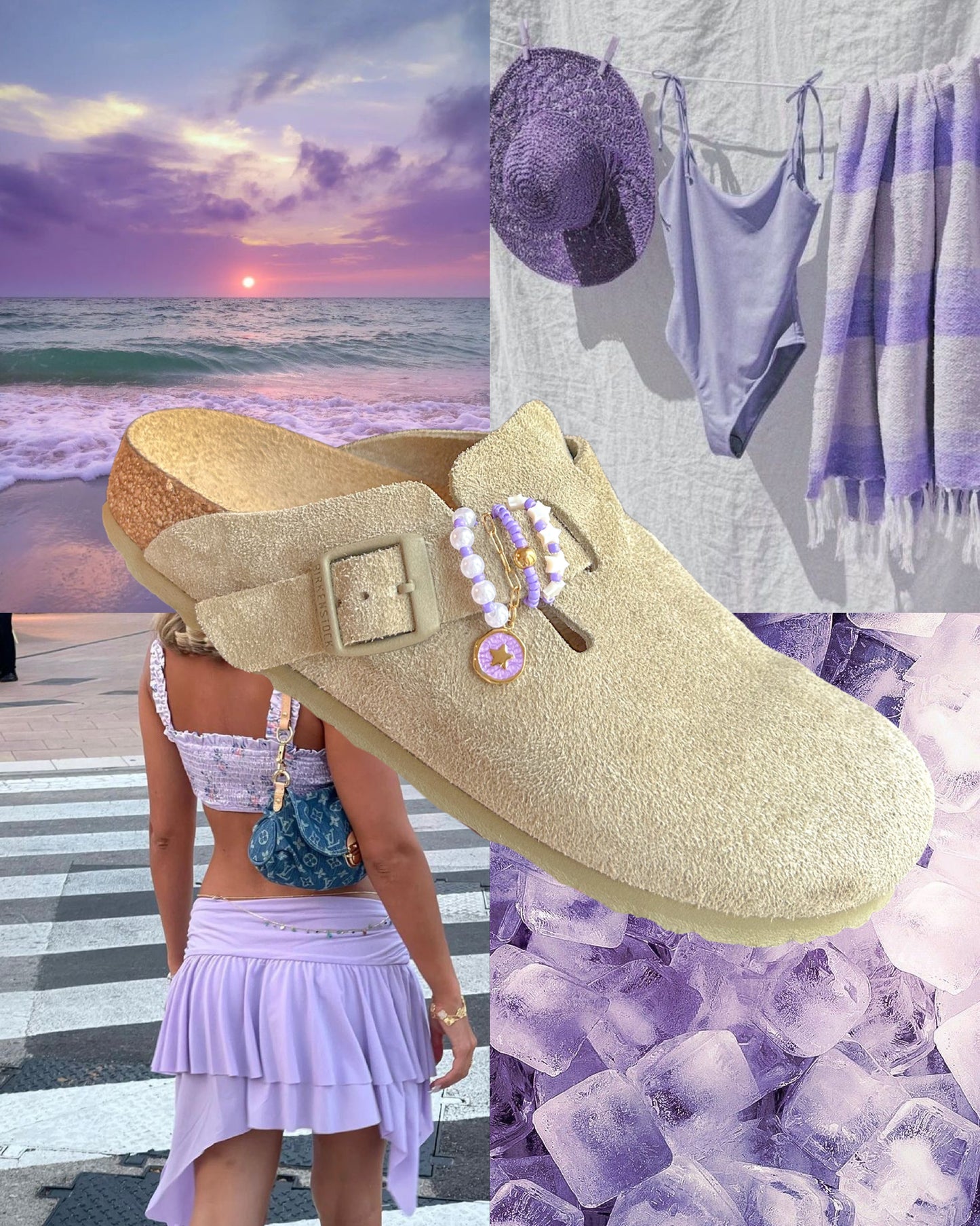 Charms pour Birkenstock – Bijoux décoratifs à glisser sur lanières de sandales