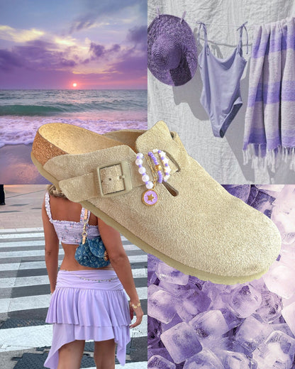 Charms pour Birkenstock – Bijoux décoratifs à glisser sur lanières de sandales