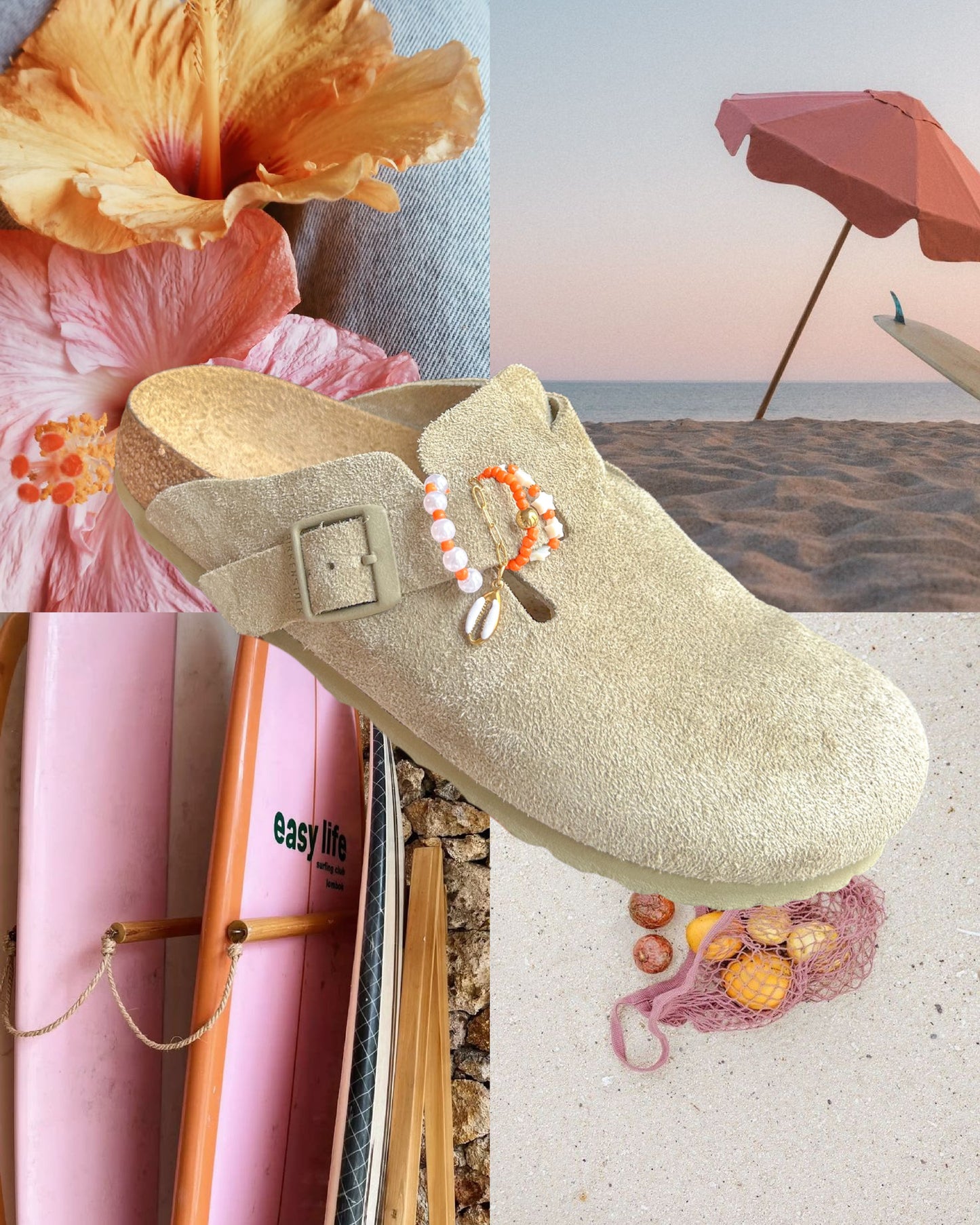 Charms pour Birkenstock – Bijoux décoratifs à glisser sur lanières de sandales