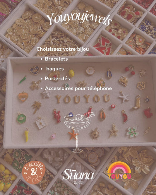 Afterwork Créatif 16 juin - Youyoujewels X L’Écaille et le Grès x Sūana Club ✨💐