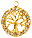 Charm Arbre de vie strass
