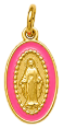 Charm Vierge rose