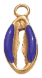 Charm Cauri bleu