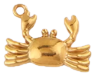 Charm Crabe doré