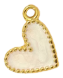 Charm Petit cœur blanc