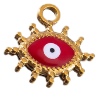 Charm Œil rouge rayonnant