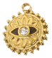 Charm Médaille œil soleil