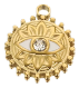 Charm Médaille œil strass