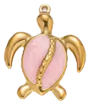 Charm Tortue rose