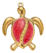 Charm Tortue rouge