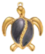 Charm Tortue noire