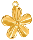 Charm Fleur dorée