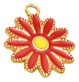 Charm Marguerite rouge