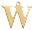 Charm Lettre W