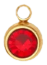 Charm Pierre de naissance Juillet – rubis