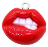 Charm Lèvres rouges