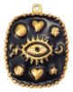 Charm Plaque œil noir