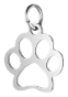 Charm Patte de chien – argenté