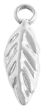 Charm Feuille – argenté