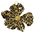 Charm Fleur léopard