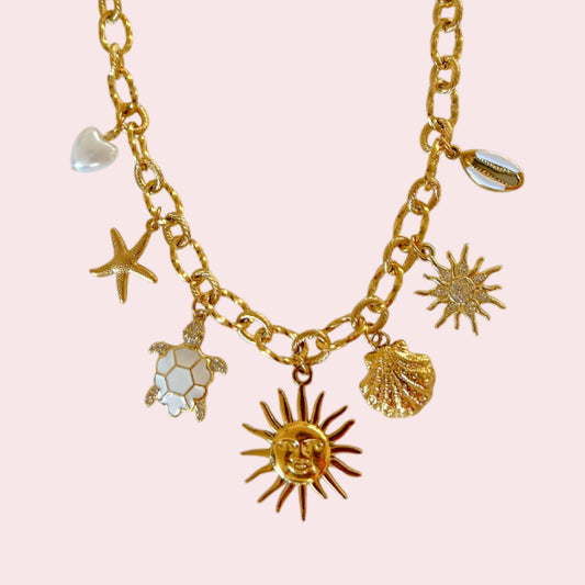 Collier charms Piña Charmada